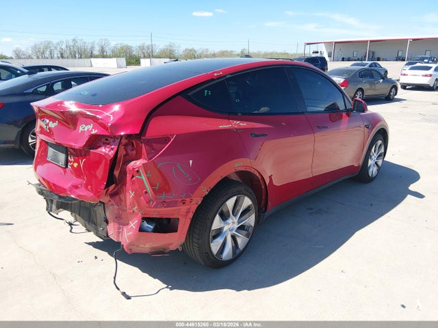 2020 Tesla Model Y Long Range Dual Motor All-wheel Drive მანქანა იყიდება აუქციონზე, vin: 5YJYGDEE9LF044708, აუქციონის ნომერი: 44615260
