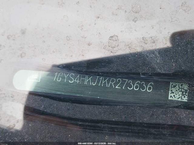 44615280 :رقم المزاد ، 1GYS4HKJ1KR273636 vin ، 2019 Cadillac Escalade Esv Luxury مزاد بيع