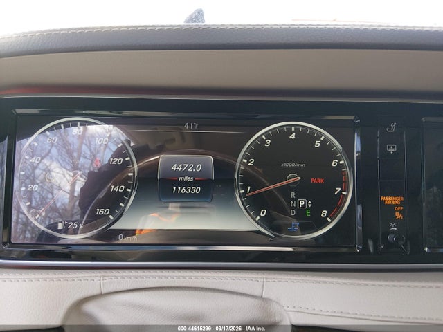 44615299 :رقم المزاد ، WDDUG8FB5GA276026 vin ، 2016 Mercedes-benz S 550 4matic مزاد بيع