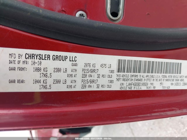 2011 JEEP PATRIOT 1J4NF4GB3BD109920 Photo 8
