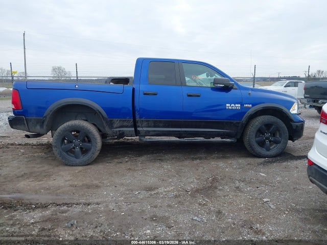 44615306 :رقم المزاد ، 1C6RR7GT8GS168495 vin ، 2016 Ram 1500 Outdoorsman مزاد بيع