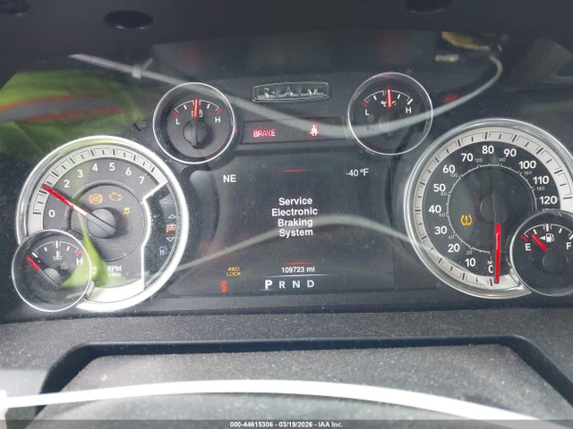 44615306 :رقم المزاد ، 1C6RR7GT8GS168495 vin ، 2016 Ram 1500 Outdoorsman مزاد بيع