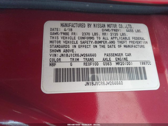 2018 NISSAN ROGUE SPORT JN1BJ1CR6JW264640 Photo 8