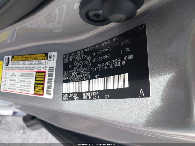 5TDXRKECXSS226422 Toyota Sienna Xse