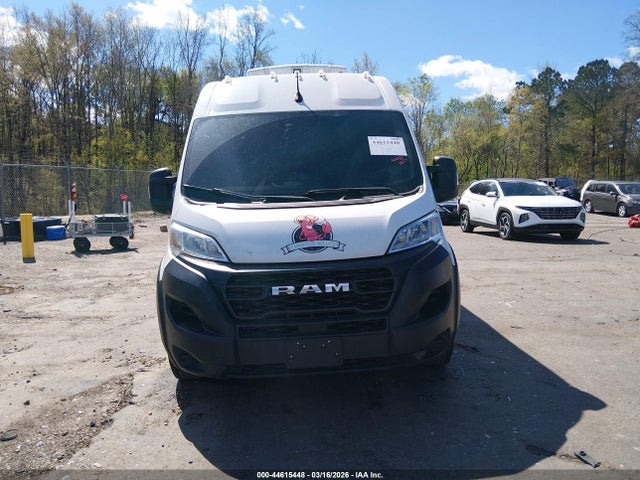 44615448 :رقم المزاد ، 3C6MRVJG6PE508689 vin ، 2023 Ram Promaster 3500 Cargo Van High Roof 159 Wb Ext مزاد بيع