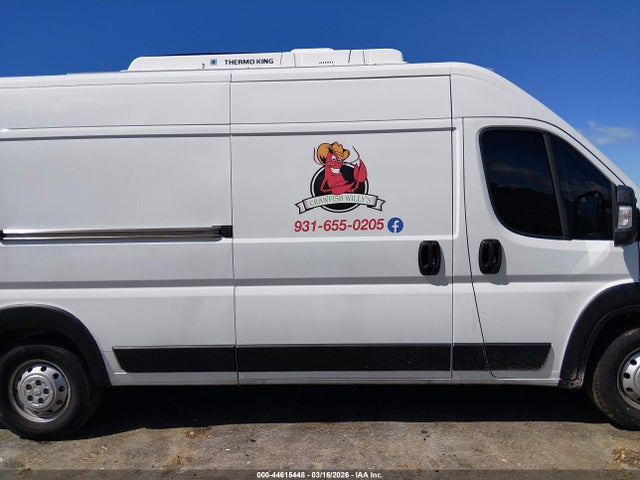 44615448 :رقم المزاد ، 3C6MRVJG6PE508689 vin ، 2023 Ram Promaster 3500 Cargo Van High Roof 159 Wb Ext مزاد بيع