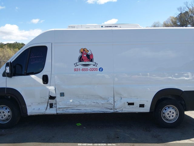 44615448 :رقم المزاد ، 3C6MRVJG6PE508689 vin ، 2023 Ram Promaster 3500 Cargo Van High Roof 159 Wb Ext مزاد بيع