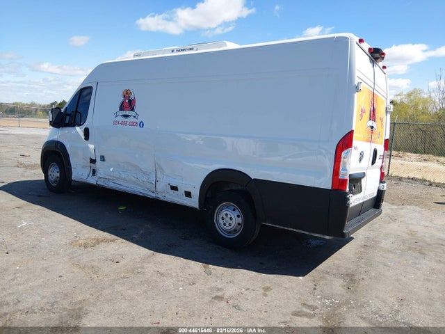 44615448 :رقم المزاد ، 3C6MRVJG6PE508689 vin ، 2023 Ram Promaster 3500 Cargo Van High Roof 159 Wb Ext مزاد بيع