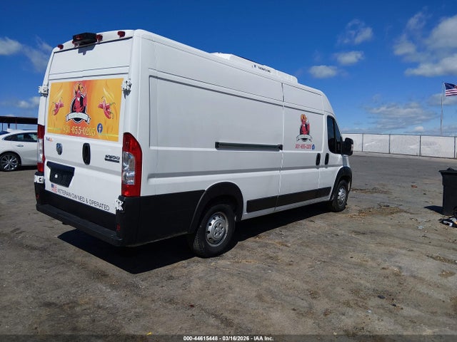 44615448 :رقم المزاد ، 3C6MRVJG6PE508689 vin ، 2023 Ram Promaster 3500 Cargo Van High Roof 159 Wb Ext مزاد بيع