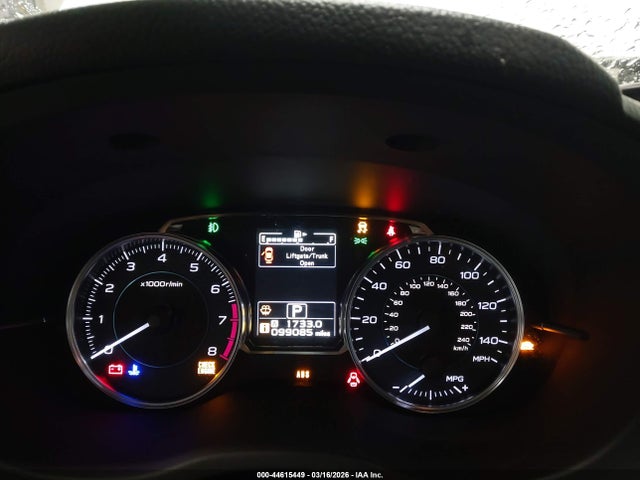 Aukcja sprzedaży 2016 Subaru Crosstrek 2.0i Limited, vin: JF2GPALC9G8336572, numer aukcji: 44615449