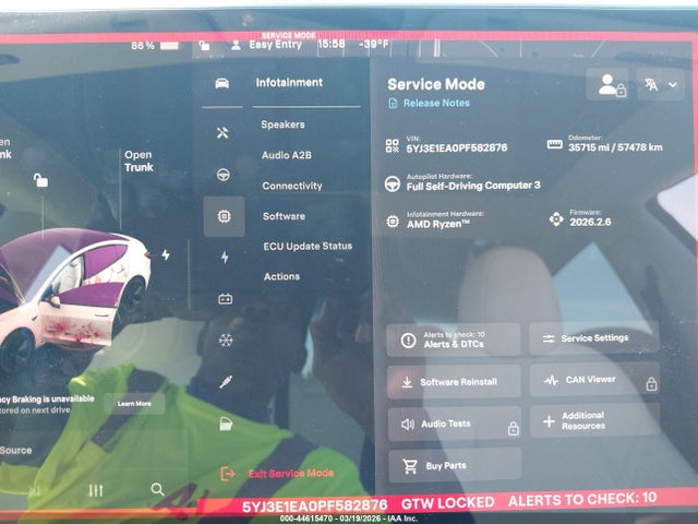 Aukcja sprzedaży 2023 Tesla Model 3 Rear-wheel Drive, vin: 5YJ3E1EA0PF582876, numer aukcji: 44615470