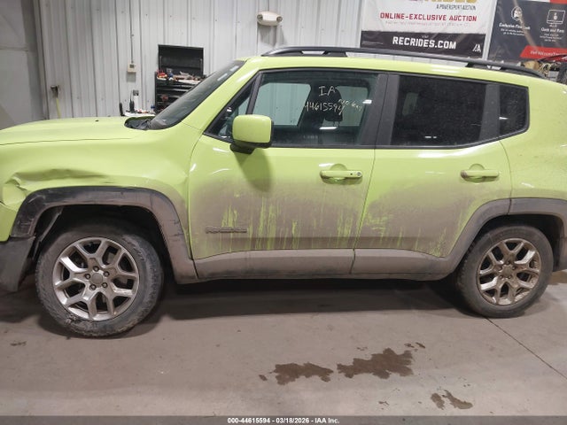 2018 Jeep Renegade Latitude 4x4 მანქანა იყიდება აუქციონზე, vin: ZACCJBBB5JPH45570, აუქციონის ნომერი: 44615594