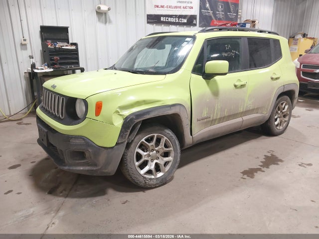 2018 Jeep Renegade Latitude 4x4 მანქანა იყიდება აუქციონზე, vin: ZACCJBBB5JPH45570, აუქციონის ნომერი: 44615594