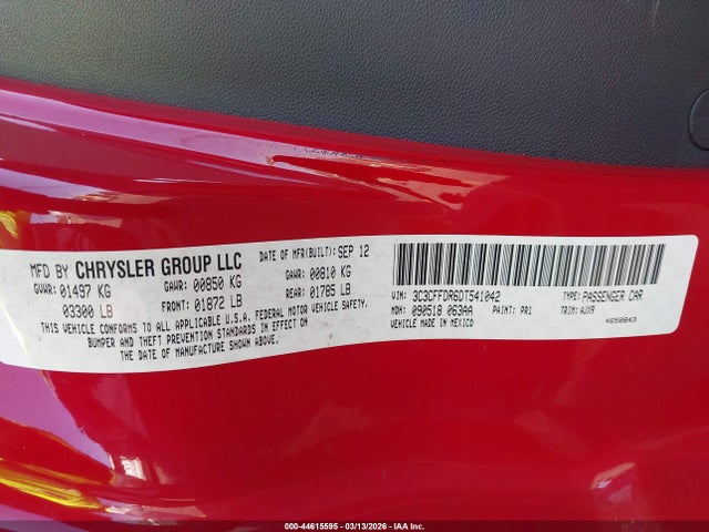 2013 FIAT 500C 3C3CFFDR6DT541042 Photo 8