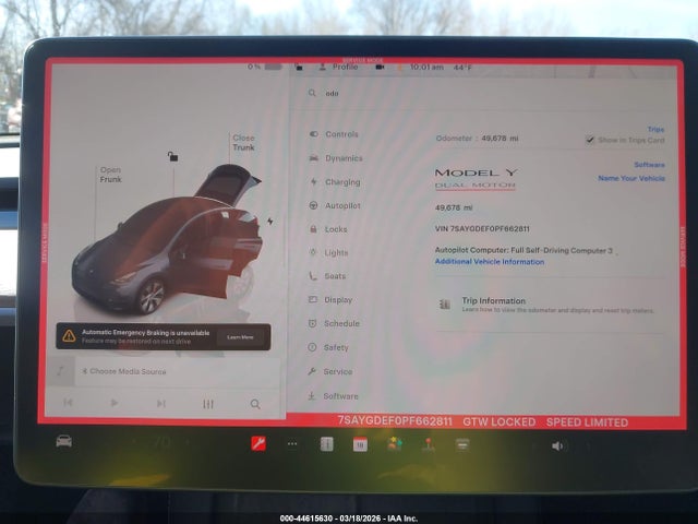 2023 TESLA MODEL Y 7SAYGDEF0PF662811 Photo 6