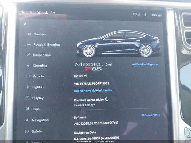 Продаж на аукціоні авто 2013 Tesla Model S Performance, vin: 5YJSA1CP9DFP13863, номер лоту: 44615634