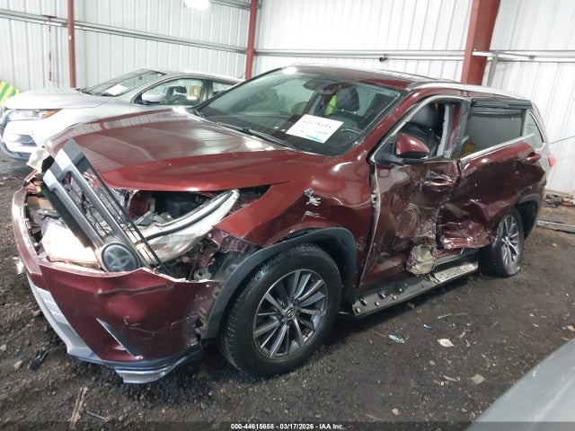 Aukcja sprzedaży 2019 Toyota Highlander Xle, vin: 5TDKZRFH9KS332602, numer aukcji: 44615658