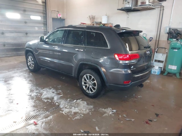 2015 Jeep Grand Cherokee Limited მანქანა იყიდება აუქციონზე, vin: 1C4RJFBG2FC768989, აუქციონის ნომერი: 44615756