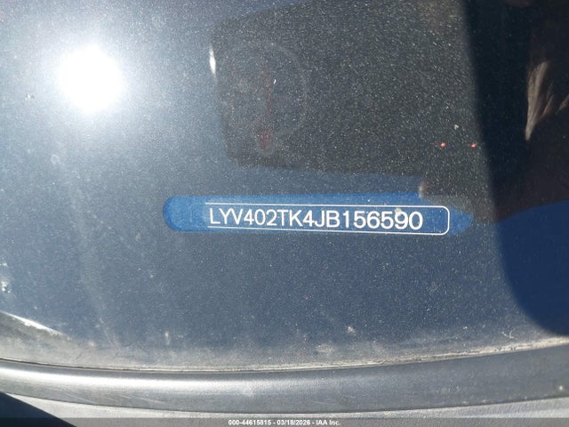 44615815 :رقم المزاد ، LYV402TK4JB156590 vin ، 2018 Volvo S60 Inscription T5 مزاد بيع