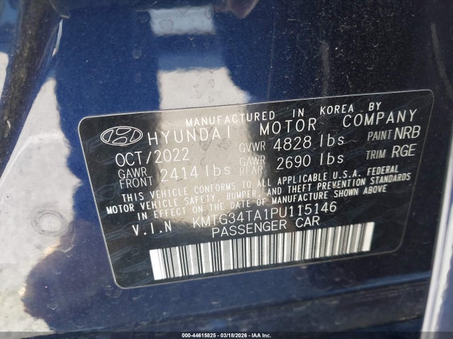 Genesis G70 2.0t Awd 2023 KMTG34TA1PU115146 Image 9
