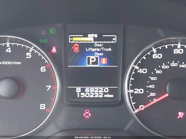 44615929 :رقم المزاد ، 4S4BRBSC2D3282188 vin ، 2013 Subaru Outback 2.5i Limited مزاد بيع