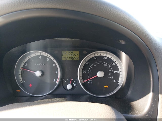 2009 HYUNDAI ACCENT KMHCN46C49U347002 Photo 6