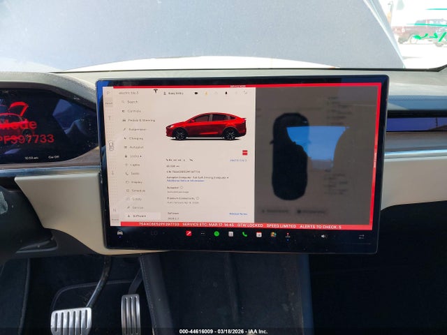44616009 :رقم المزاد ، 7SAXCBE52PF397733 vin ، 2023 Tesla Model X Dual Motor All-wheel Drive/standard Range مزاد بيع