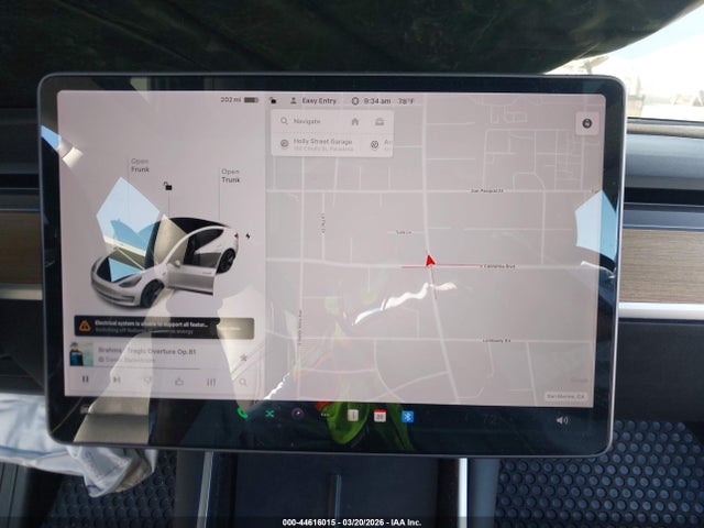 Продажа на аукционе авто 2018 Tesla Model 3, vin: 5YJ3E1EA6JF019659, номер лота: 44616015