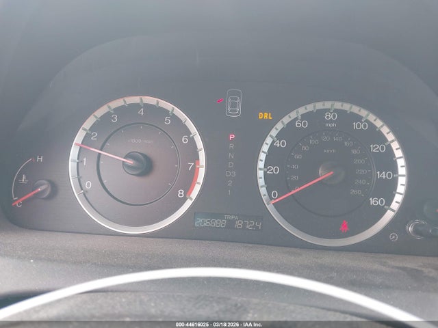 44616025 :رقم المزاد ، 1HGCP2F35BA155521 vin ، 2011 Honda Accord 2.4 Lx مزاد بيع