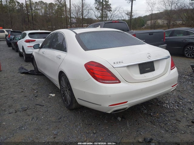 2016 Mercedes-benz S 550 მანქანა იყიდება აუქციონზე, vin: WDDUG8CB5GA276368, აუქციონის ნომერი: 44616094