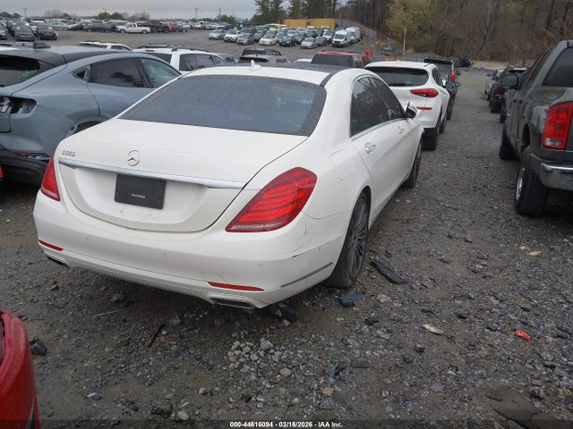 2016 Mercedes-benz S 550 მანქანა იყიდება აუქციონზე, vin: WDDUG8CB5GA276368, აუქციონის ნომერი: 44616094