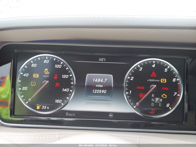 2016 Mercedes-benz S 550 მანქანა იყიდება აუქციონზე, vin: WDDUG8CB5GA276368, აუქციონის ნომერი: 44616094