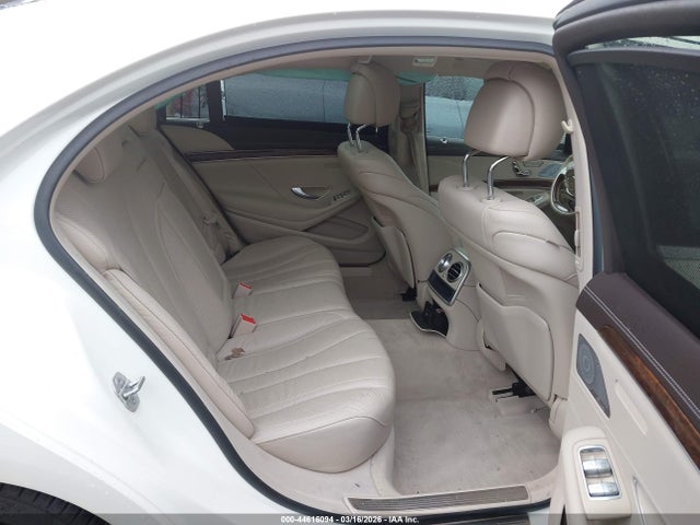 2016 Mercedes-benz S 550 მანქანა იყიდება აუქციონზე, vin: WDDUG8CB5GA276368, აუქციონის ნომერი: 44616094