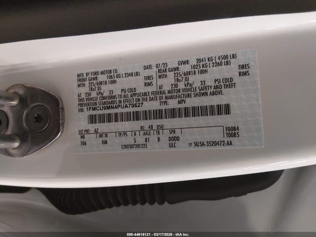 2023 FORD ESCAPE 1FMCU9MN4PUA70627 Photo 8