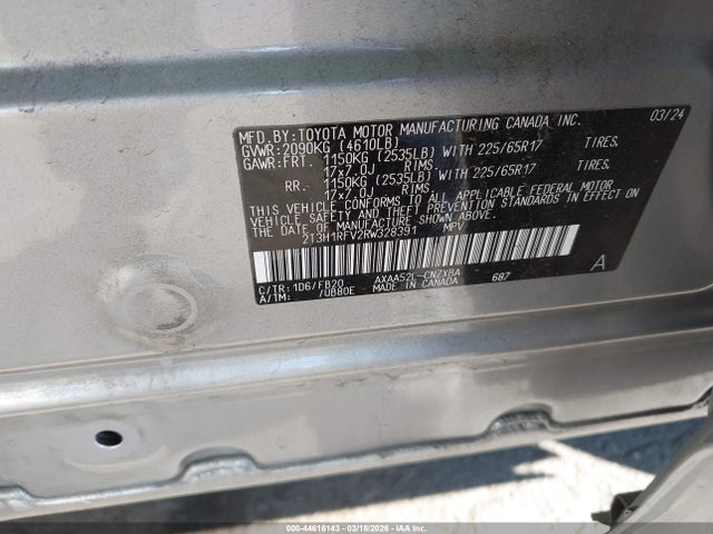 Toyota RAV4 2024 2T3H1RFV2RW328391 Image 23