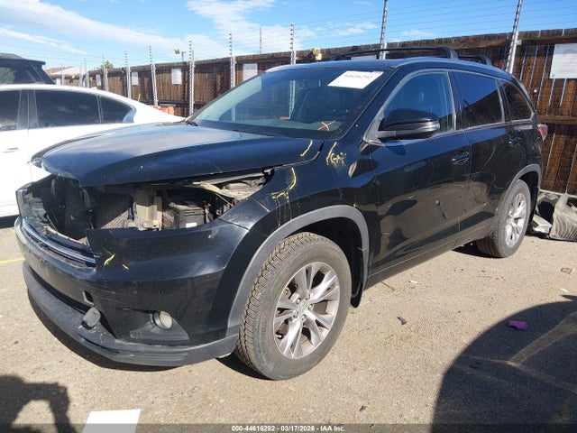 Toyota Highlander Xle V6 2015 5TDJKRFH0FS098260 Image 2