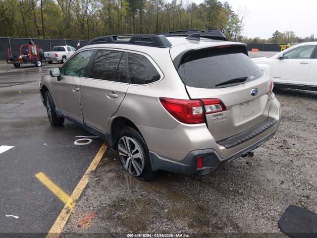 2018 Subaru Outback 2.5i Limited მანქანა იყიდება აუქციონზე, vin: 4S4BSANC2J3394429, აუქციონის ნომერი: 44616294
