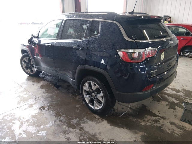 2018 Jeep Compass Limited მანქანა იყიდება აუქციონზე, vin: 3C4NJDCB6JT252380, აუქციონის ნომერი: 44616306