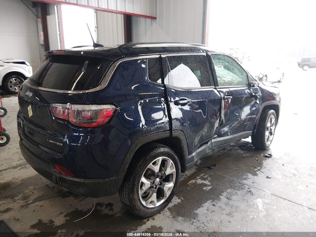 2018 Jeep Compass Limited მანქანა იყიდება აუქციონზე, vin: 3C4NJDCB6JT252380, აუქციონის ნომერი: 44616306