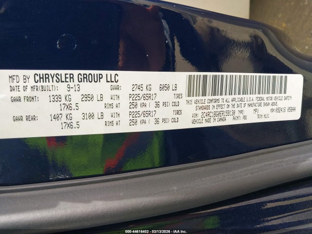 2014 CHRYSLER TOWN & COUNTRY 2C4RC1BG0ER159130 Photo 8