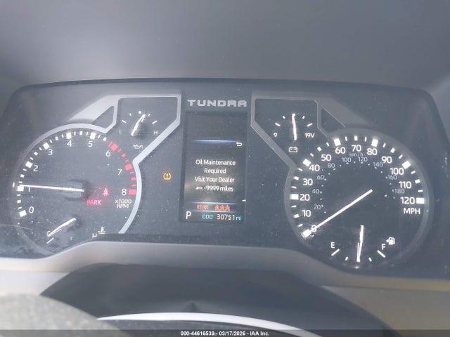 Aukcja sprzedaży 2025 Toyota Tundra Sr, vin: 5TFKB5AA2SX048665, numer aukcji: 44616539