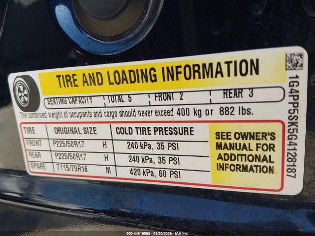 Продаж на аукціоні авто 2016 Buick Verano, vin: 1G4PP5SK5G4128187, номер лоту: 44616555