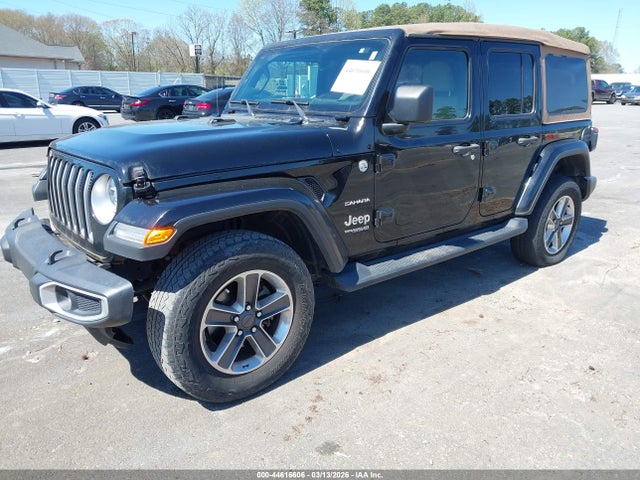 Продаж на аукціоні авто 2020 Jeep Wrangler Unlimited Sahara 4x4, vin: 1C4HJXEG0LW333525, номер лоту: 44616606