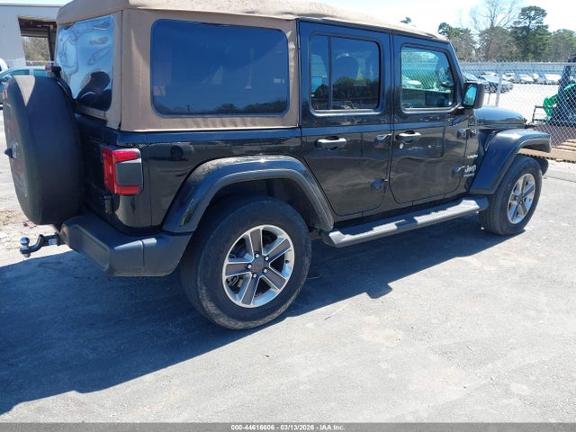 Продаж на аукціоні авто 2020 Jeep Wrangler Unlimited Sahara 4x4, vin: 1C4HJXEG0LW333525, номер лоту: 44616606