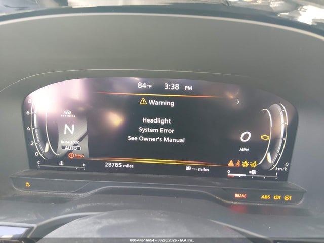 2023 Infiniti Qx60 Sensory Awd მანქანა იყიდება აუქციონზე, vin: 5N1DL1GS6PC348606, აუქციონის ნომერი: 44616654