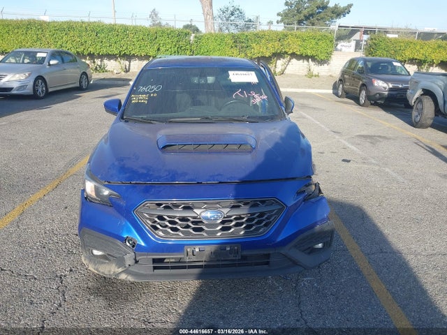 44616657 :رقم المزاد ، JF1VBAF68N9004842 vin ، 2022 Subaru Wrx Premium مزاد بيع