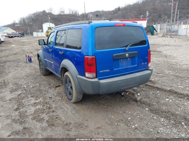 Auction sale of the 2007 Dodge Nitro Sxt, vin: 1D8GU28K97W738277, lot number: 44616814