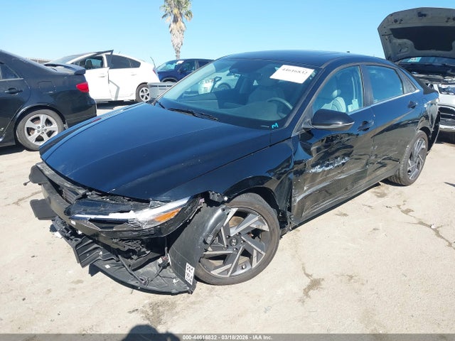 2024 Hyundai Elantra Hybrid Limited მანქანა იყიდება აუქციონზე, vin: KMHLN4DJ4RU119678, აუქციონის ნომერი: 44616832