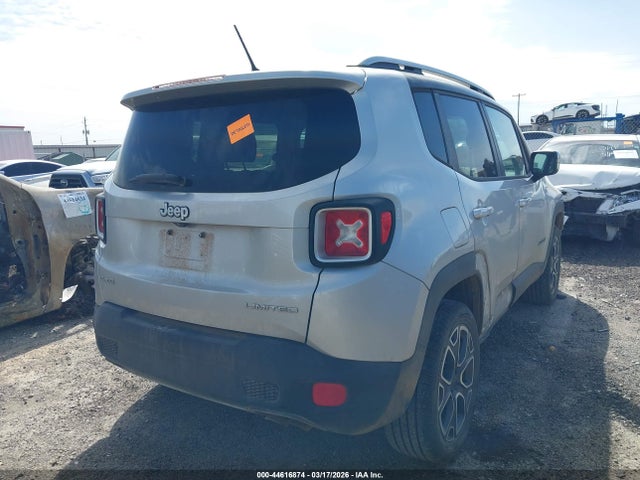 Aukcja sprzedaży 2017 Jeep Renegade Limited 4x4, vin: ZACCJBDB3HPE79151, numer aukcji: 44616874