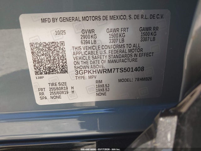 Honda Prologue Touring 2026 3GPKHWRM7TS501408 Image 9